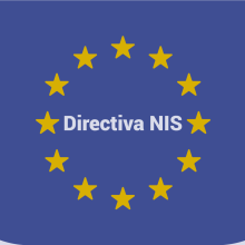 Directiva NIS escrita dentro de la bandera Europea - Qué es la directiva NIS